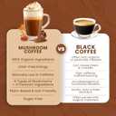 Funcafflow Instant Mushroom Coffee  Arabica Coffee with Lions Mane Mushrooms, Cordyceps, Reishi, MCT Oil & Coconut Milk  Natural Energy & Immune Support  Nootropic Wellness Blend  30 Servings (EXP 06/01/27)