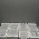 24-Piece Glass Food Storage Containers with Upgraded Snap Locking Lids,Glass Meal Prep Containers Set - Airtight Lunch Containers, Microwave, Oven, Freezer and Dishwasher,White