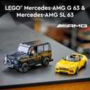 LEGO Speed Champions Mercedes-AMG G 63 & SL 63 Building Toys - Kids Pretend Play Toy Cars for Boys & Girls, Ages 10+ Years - Gifts for Christmas - 76924
