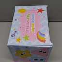 AmiDear Baby Gift for 1-2 Year Old Girl, 10-in-1 Montessori Toys Bus for Baby 6-12-18 Months+, Educational Musical Sensory Learning Toddler Toys Age 1-2, First Christmas and Birthday Gifts Pink