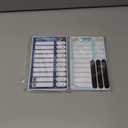 Upgraded Slider 3 in 1 Bedtime/Morning/Daily Routine Chart for Kids, Magnetic Chore Chart for Kids, Visual Schedule for Kids Toddlers Schedule Board for Home