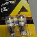 AUXITO 912 921 LED Bulbs for Backup Reverse Light Bulbs, 42-SMD 400% Brighter, 6000K White, Non-polarity 906 W16W T15 921 LED Bulb Direct Back Up Parking Light Replacement Lamp, Pack of 2
