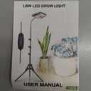 LBW Grow Light with Stand, Full Spectrum LED Plant Light, Floor Grow Lamp with 63" Adjustable Tripod, 4H/8H/12H Timer, 6 Dimmable Brightness, Ideal for Tall Plants