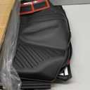 Floor Mats for 2016-2022 Honda Pilot 8 Passengers (No Elite Models), Cargo Mat with Backrest Mat All Weather Protection TPE Car Liner for Honda Pilot Door Sill Guards Accessories