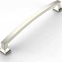 Amerdeco 10 Pack Brushed Satin Nickel 7 Inch(177mm) Hole Centers Kitchen Cabinet Pulls Cabinet Hardware Kitchen Handles for Cabinets Cupboard Handles Drawer Pulls ZH0009