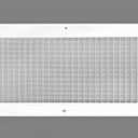 8" x 22" or 22" x 8" Cube Core Eggcrate Return Air Grille - Aluminum Rust Proof - HVAC Vent Duct Cover - White [Outer Dimensions: 9.75 x 23.75]
