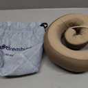 Neck Pillow Airplane, CertiPUR-US BASF Memory Foam Cooling Travel Pillows for Sleeping, Adjustable Flight Sleep Pillow with Comfortable Breathable Cover, Portable Plane Accessories