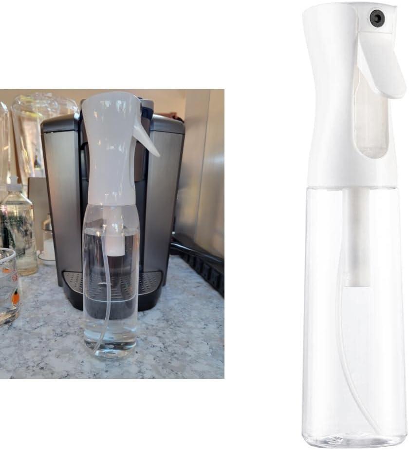 Hair Spray Bottle Continuous Water Mister Spray Bottle Empty Ultra Fine for Styling, Pets, Plants, water for Hair, Skincare, Plant Care, Pet Grooming, Cleaning
