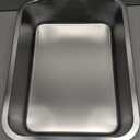 Stainless Steel Cat Litter Box, 15.7"11.8"4" Metal Litter Pan, Small Litter Box for Little Cats Kittens, Easy Cleaning
