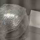 Disco Ball 12-Inch Large Hanging Mirror Ball Disco Ball Decor for Disco Party Decorations, Weddings, Events, Disco Christmas Decor, and Home Celebrations