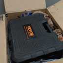 VEVOR Pocket Hole Jig Kit, 34 Pcs Pocket Hole Jig System with 11" C-clamp, Fixture, Step Drills, Wrenches, Drill Stop Rings, Square Drive Bits, Toolbox, Adjustable, for DIY Carpentry Projects