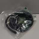 30 FT 1/2” Wire Loom Split Tubing,Dog Cat Cord Protector,Split Wire Loom Tubing Wire Conduit – Black (30FT 1/2")