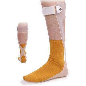 AFO Foot Drop Brace Ankle Foot Orthosis Medical Afo Walking with Shoes for Stroke Hemiplegia Men & Women Left/Right Foot (Medium-Right)