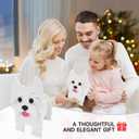 West Highland Whitebulldog Dog Plant Dog-Shaped Plant containers for Garden Decorations, Desktop Storage containers, Indoor and Outdoor planters.