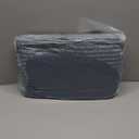 Litanika Comforter Set, Lightweight Colorblock Stripes Bedding Comforter Set, Fluffy Down Alternative Bed Set, Haze Blue, Full