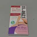 Wax Strips Hair Removal for Women: Waxing Kit with 60 Pcs Body Waxing Strips Dual Sides