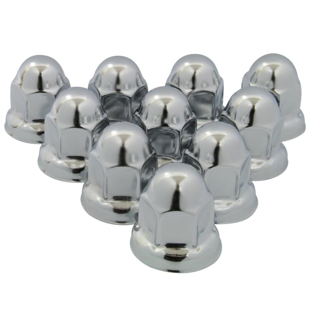 Roadpro RP-33SS10 33mm Stainless Steel Flanged Lug Nut Cover, (Pack of 10) Roadpro RP-33SS10 33mm Stainless Steel Flanged Lug Nut Cover, (Pack of 10)
