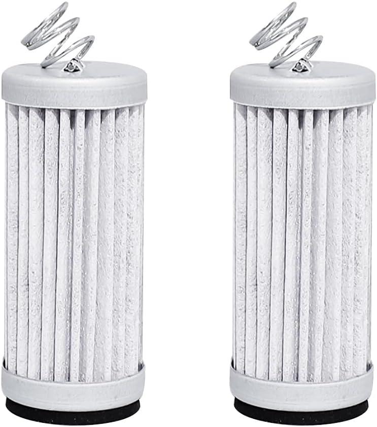 2PCS 80mm Transmission Oil Filter MIU800986 Compatible with John Deere Tractor X310 X360 X370 X390 X394 Replaces 1736211SM, 535402819, 586666801, 1A632026450, 1A6320-26450