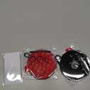 pop-tech Adhesive Dashboard Mounting Disk: 95mm Dash Pad Mount Disc for Suction Cup & Vacuum Phone Holder - 2 Packs 3.74" High Bond Car Sticky Base Plate for Garmin & Tomtom GPS DashCam