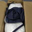 AAAAAcessories Outdoor Seat Cushions for Chairs, Waterproof, Fade-Resistant, 20" x 18" x 3", Patio Furniture Replacement Cushions, Set of 2, Navy Blue