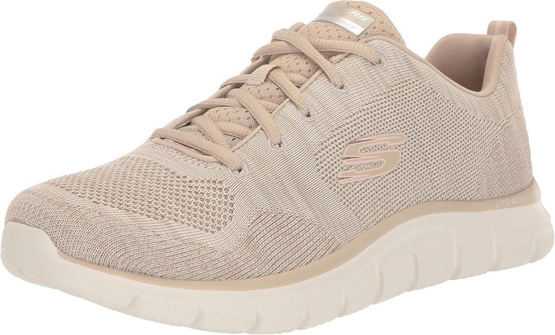 Skechers Sport Women's Womens Track (6.5, Taupe/Pink=tppk)