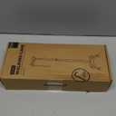 Rehand Quad Cane, Walking Cane with Ergonomic Handle Ever and Graceful 4-Pronged Base for Extra Stability, Adjustable Walking Sticks for Right or Left Handed Men & Women and Seniors (Black2)