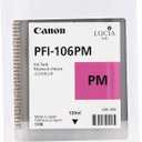 CANON LASER - CONSUMABLES 6626B001 PFI106PM PIGMENT INK TANK 130ML