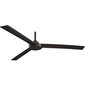 MINKA-AIRE F624-CL Roto XL 62-Inch Outdoor Ceiling Fan In Coal Finish MINKA-AIRE F624-CL Roto XL 62-Inch Outdoor Ceiling Fan In Coal Finish