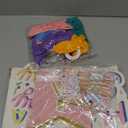 94 Piece Girls Rainbow Birthday Party Decorations Set with Balloons, Banner, Cake Toppers and Wall Cutouts