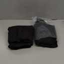 Entisn 2 Pcs Kids Air Mattress Fitted Sheets Only, 34.5x62x7 Inch Microfiber Toddler Inflatable Mattress Sheets for Kids, Sleepovers, Camping Trips and Party Accommodations (Black)