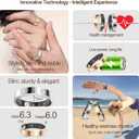 Smart Ring Ultra Narrow Heart Rate Monitor Comfortable Sleep Ring Health Fitness Tracker Pedometer Step Counter Calorie Waterproof Ladies Smart Rings for Women Men Anillo Inteligente #7