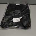 Forever 21 Womens Satin Square-Cut Crop Top (Black, S)