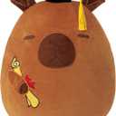 OurHonor Class of 2026 18in Graduation Stuffed Animal with Cap, Fringe & Diploma, Grad Gifts for Preschool, Kindergarten, Elementary, High School(Capybara)