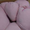 Momcozy Pregnancy Pillows for Sleeping, U Shaped Full Body Maternity Pillow for Side Sleeping - Support for Back, Legs, Belly, HIPS, 57 Inch, Pink