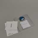 Syncwire Cell Phone Ring Holder Stand, 360 Degree Rotation Finger Ring Kickstand Polished Metal Phone Grip for Magnetic Car Mount (1 Pack, Silver)