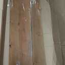 Axeman Natural Wood Floating Shelves for Wall Mounted 36 Inch Rustic Farmhouse Wall Shelves for Bathroom Bedroom Kitchen Living Room Decor Distressed Wooden Shelf|Set of 2, Weathered Walnut