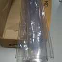 Clear Table Protector 44 x 96 Inch, 1.5mm Thick Plastic Table Cover, Waterproof PVC Clear Table Cover Protector, Desk Protector Mat, Writing Desk Pad for Desktop, Coffee & Dining Room Table