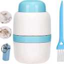 Pill Cutter, 1/4 Divider, 1/2 Divider Sturdy Tablet Cutter, Hidden Blade, Ideal for Cutting Vitamins, Tablets (Blue)