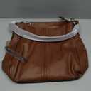 Realer Hobo Crossbody Bags for Women Designer Faux Leather Hobo Handbags Retro Large Size Shoulder Bag Bucket Purse (Large-15.2 inch, Brown-gold Hardware)