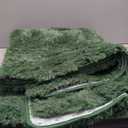 Zedrew Deep Green Area Rugs 4x6 Feet Rug for Bedroom Living Room, Cute Indoor Shaggy Carpets, Plush Soft Rug for Kids Room, Fluffy Rugs for Girls Boys Nursery Room Home Decor