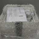 COVFEVER Set of 4 Christmas Lighted Gift Boxes, Pre-lit Light up Present Set with Different Sizes for Holiday Indoor Outdoor Decorations - Battery Operated (Warm White)