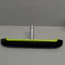 Sepetrel Pool Brush Head for Cleaning Walls,Heavy Duty Inground/Above Ground Swimming Pool Scrub Brushes with Premium Strong Bristle & Reinforced Aluminium Back (CURVED EDGE)