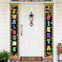 Cinco de mayo Porch Banner, 71 x 12 Inch Mexican Banner Door Banners Door Hanging Party Decorations Supplies for Welcome Fiesta Party Decorations Celebration
