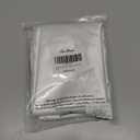 Pomp White 90" Inch Round Premium Polyester Tablecloth (4 Pack) | Wrinkle + Stain Resistant Easy Care Fabric | Fits Round or Circle Table