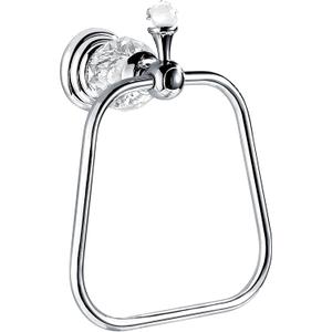 WINCASE Crystal Towel Ring, Chrome Hand Towel Holder, Silver Towel Rack Hanger for Bathroom, Towel Holder Bling Wall Mounted Decorative