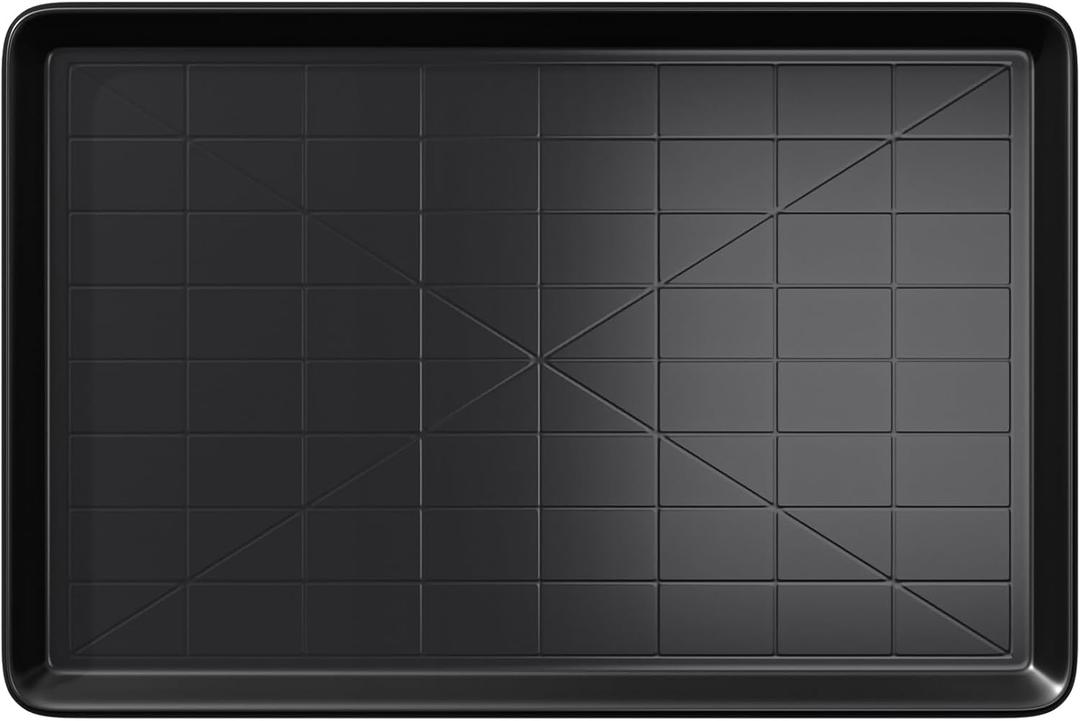 32" Dog Crate Tray Replacement fit for Metal Dog Crate Dog Cage Pans Plastic Tray (31.9"L x 22.8"W x 1"H)