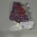 Amazon Essentials Women's Side Tab Bikini Swimsuit Bottom (Brick Red Leopard)