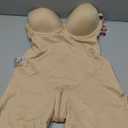 SHAPELLX Shapewear for Women Strapless Bodysuits Tummy Control Body Shaper Butt Lifting Shapewear with Removable Straps