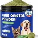 Dog Dental Powder for Fresher Breath - Dog Teeth Cleaning Powder Natural Plaque & Tartar Support with Probiotics & Enzymes lab co, Oral Care Supplement for Pet 160g/(5.6 oz)