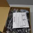 Ravinte 45 Pack Solid 3 Inch Matte Black Cabinet Handles - Black Drawer Pulls - Kitchen Hardware Handles for Cabinets and Cupboards